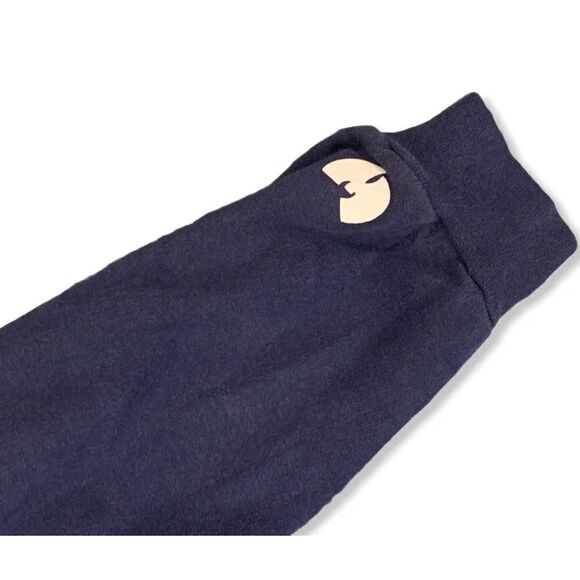 Vintage 90s WuTang Clan "Cream Team" Men's Navy Blue Crewneck Sweatshir - Picture 3 of 5